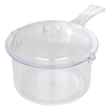 Easy Cook Microwave Sauce Pan and Lid - 0.6 Litre