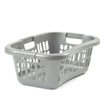 Whitefurze Easy Grip Rectangular Laundry Basket