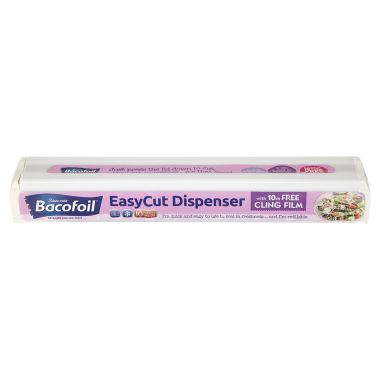 Bacofoil EasyCut Cling Film Dispenser & Starter Roll