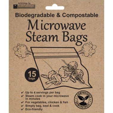 Planit Products 15 Eco Microwave Steam Bags