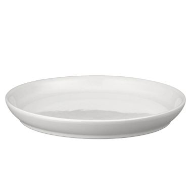 Denby Elements Coupe Dinner Plate – Stone White