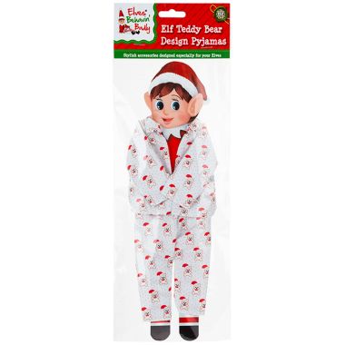 Elf Dress up Teddy Bear Pyjamas