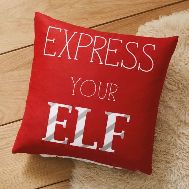 Catherine Lansfield Express Your Elf Cushion
