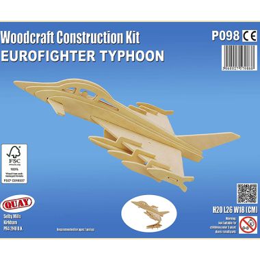 Woodcraft Construction Kit – Eurofighter Typhoon