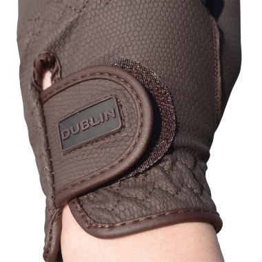 Dublin Everyday Touch Screen Compatible Riding Gloves – Brown