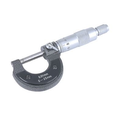 Tactix External Micrometer - 25mm