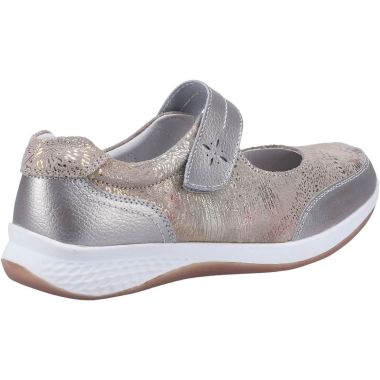 Fleet & Foster Women's Laura Mary Jane Shoes - Silver