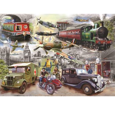 House Of Puzzles The Oakridge Collection MC529 Fading Memories Jigsaw Puzzle - 1000 Piece