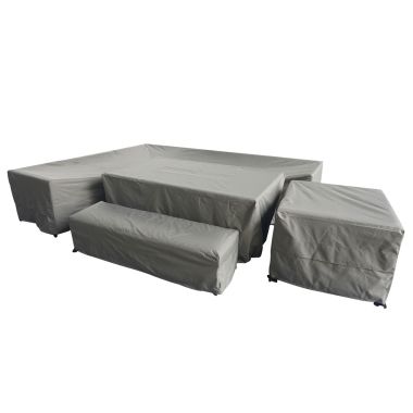 Bramblecrest Fairford 9 Seater Modular Dining Set Protective Covers
