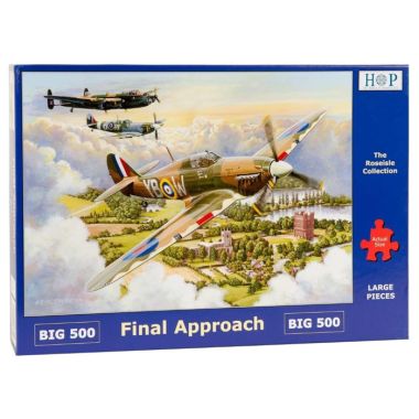 House Of Puzzles Big 500 The Roseisle Collection MC361 Final Approach Jigsaw Puzzle - 500 Piece