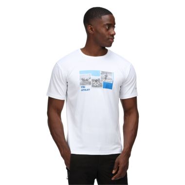 Regatta Men’s Fingal Slogan T-shirt - White