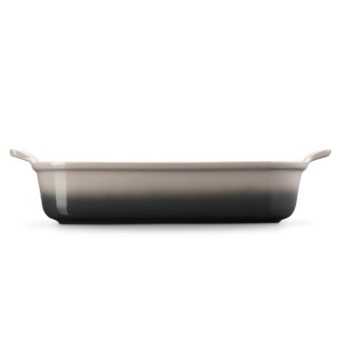 Le Creuset Stoneware Deep Rectangular Dish, Flint - 32cm
