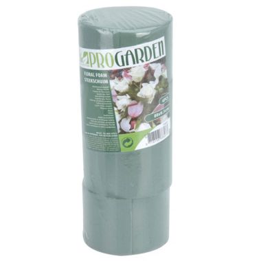 Pro Garden Cylinder Floral Foam, 4 Pack - Small 