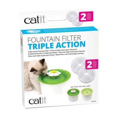 Catit Triple Action Filter - 2 Pack