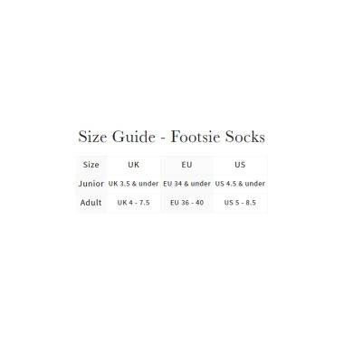 LeMieux Adult Footsie Socks - Florence Navy