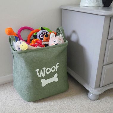 Rosewood Pet Toy Basket - Forest 