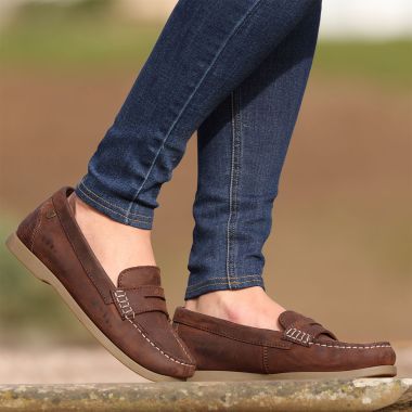 Shires Moretta Women's Forli Deck Shoes - Brown 