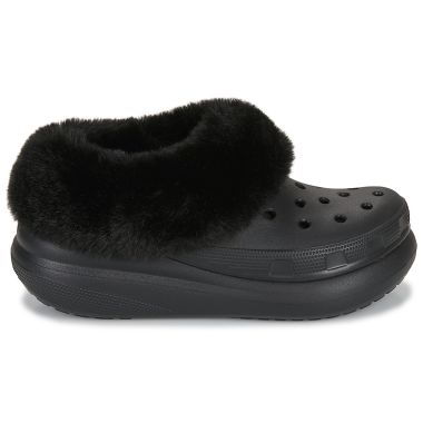 Crocs Unisex Furever Crush Shoes - Black