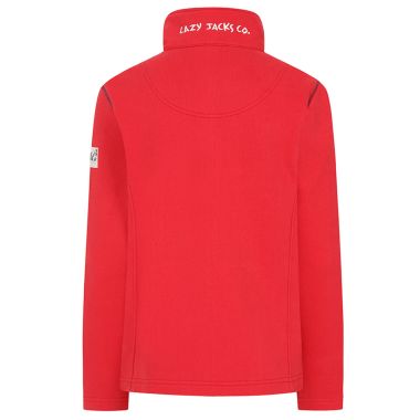 Lazy Jacks Women's Full Zip Sweatshirt - Red