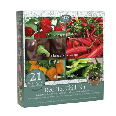 BEE's Seeds Red Hot Chilli Kit 