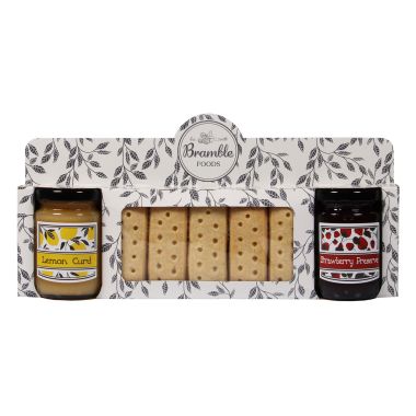 Bramble Foods Shortbread and Preserve Gift Set