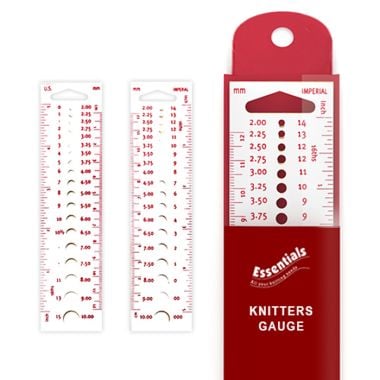 Whitecroft Essentials Knitter's Gauge