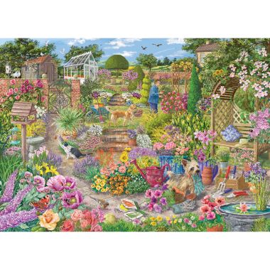 Gibsons Garden In Bloom Jigsaw Puzzle - 1000 Pieces