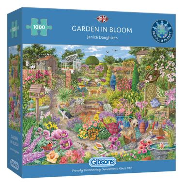 Gibsons Garden In Bloom Jigsaw Puzzle - 1000 Pieces