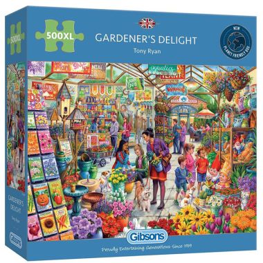 Gibsons Gardeners Delight Jigsaw Puzzle – 500XL Pieces