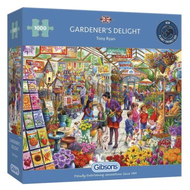 Gibsons Gardner's Delight Jigsaw Puzzle - 1000 Piece 