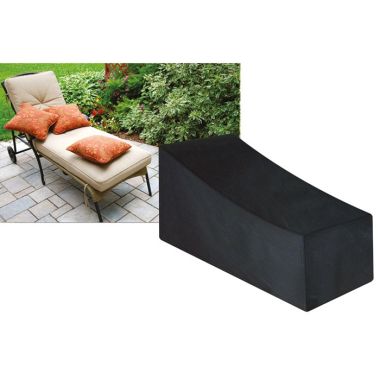 Garland Lounger Cover - Black