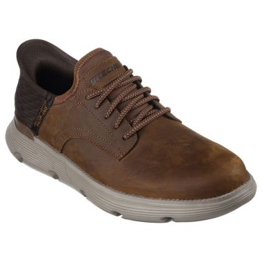 Skechers Men's Slip Ins Garza Gervin Shoes - Brown
