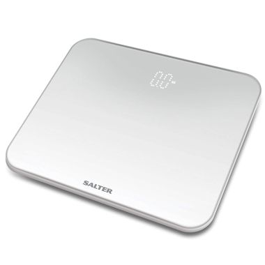 Salter Ghost Electronic Bathroom Scale - White