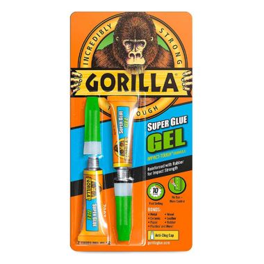 Gorilla Super Glue Gel - 3g - Pack of 2