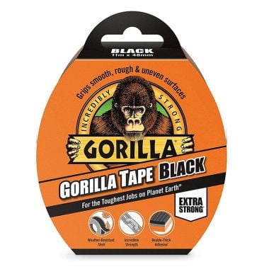 Gorilla Tape, 11m - Black