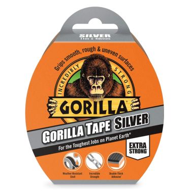 Gorilla Tape, 11m - Silver