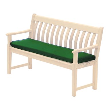 Alexander Rose 4ft Bench Cushion - Green