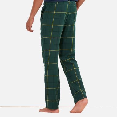 Joules Men’s The Sleeper Lounge Trousers – Green Check