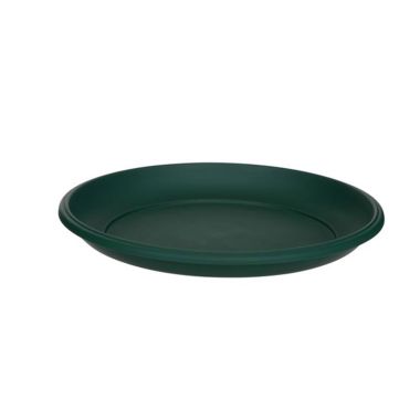 Whitefurze Milano Round Saucer, 34cm – Green  