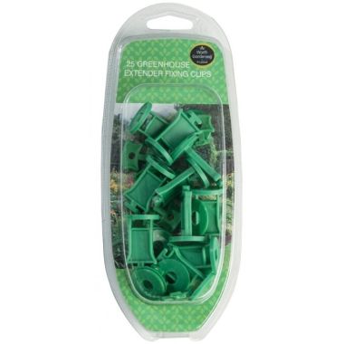Garland Greenhouse Extender Fixing Clip - 25 Pack