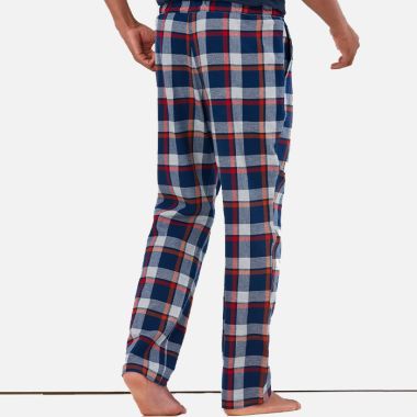 Joules Men’s The Sleeper Lounge Trousers – Grey Marl Check
