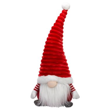 Red Gonk Gnome with Pointy Hat - Large