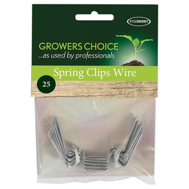 Tildenet Grower's Choice Wire Spring Clips - Pack of 25