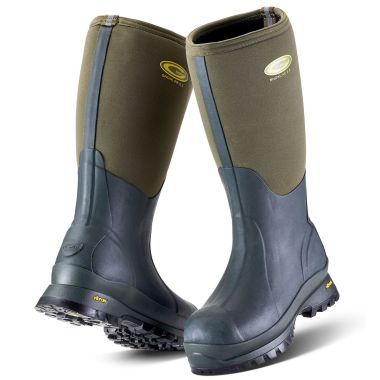 Grubs Snowline 8.5 Wellington Boots - Moss Green