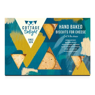 Cottage Delight Hand Baked Biscuits for Cheese – 200g 