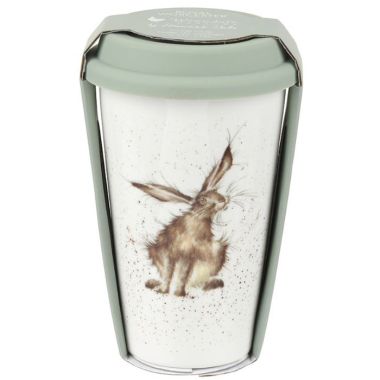 Wrendale Designs 'Good Hare Day' Travel Mug - Hare