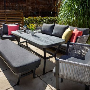 Hartman Dubai 8 Seater Lounge Garden Furniture Set