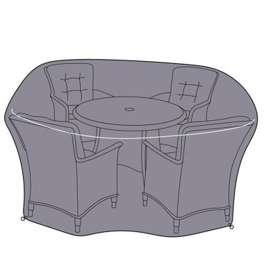 Hartman Heritage 4 Seater Round Dining Set Protective Cover