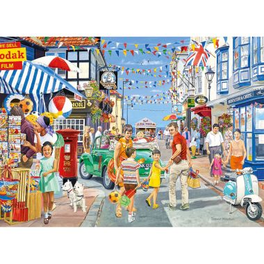 Gibsons Heading for the Beach Jigsaw Puzzle - 1000 Piece