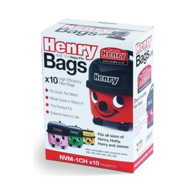Henry Vac Bags – 10 Pack